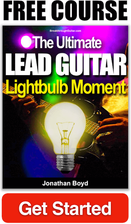 Free Guitar Lesson - Lead Guitar Lightbulb Moment