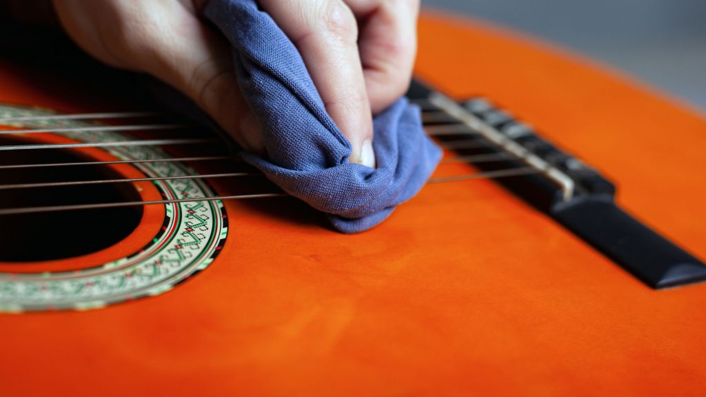 how to clean guitar body - how to clean an acoustic guitar