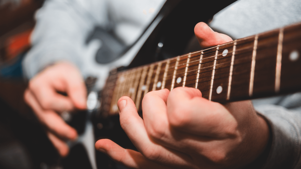The Art of Memorizing Guitar Solos guitar player