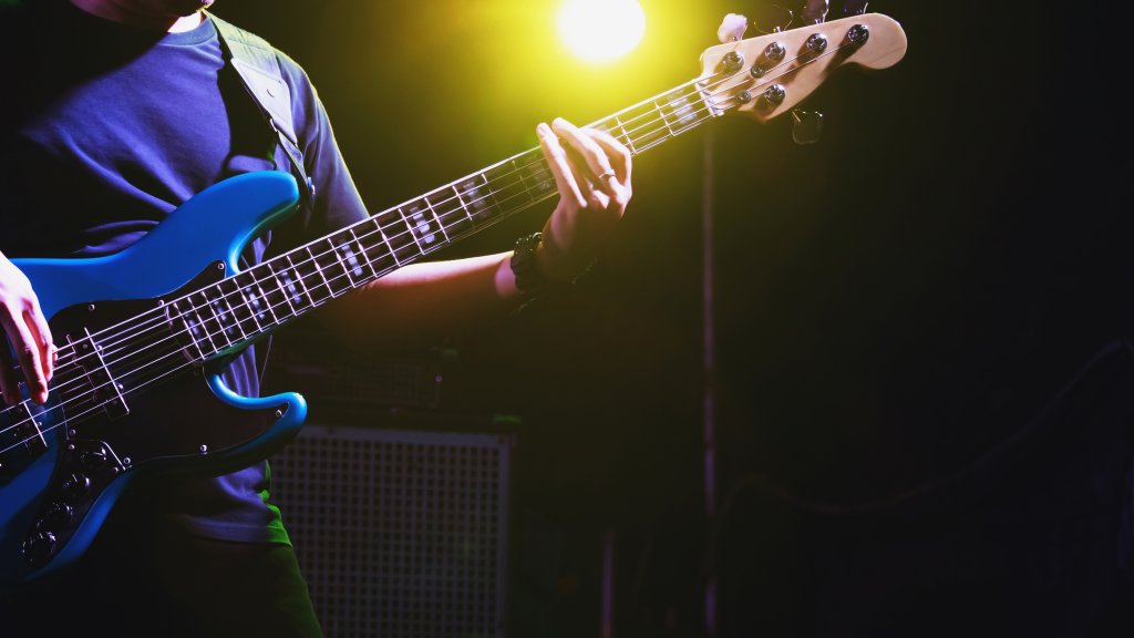 Does playing guitar burn calories - bass guitar player