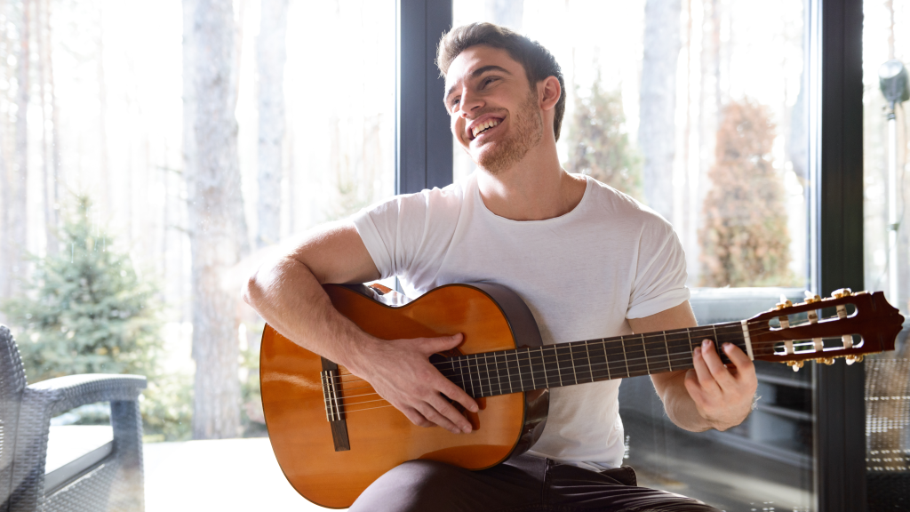 Does playing guitar burn calories guitar player