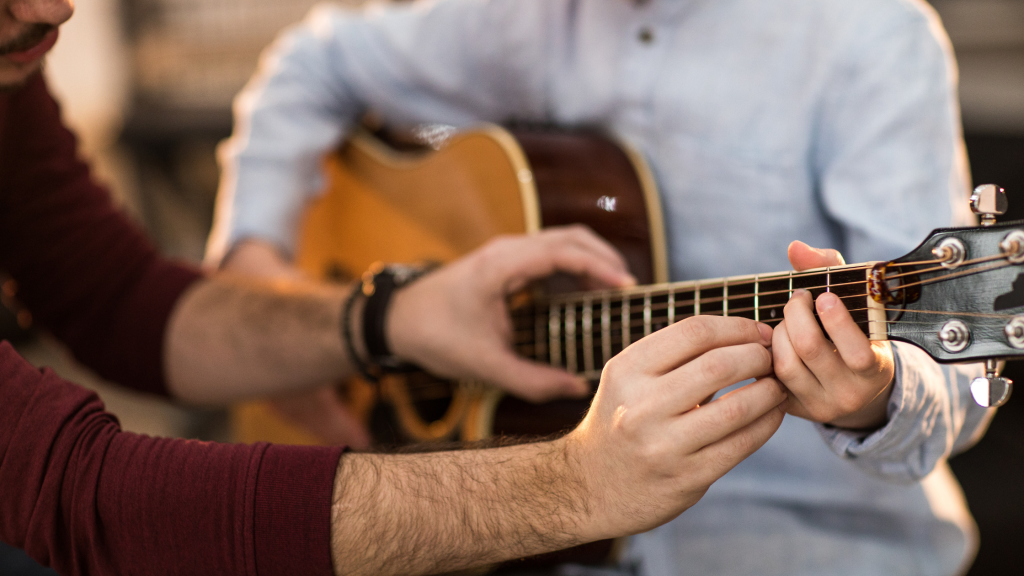 Beginner guitar player