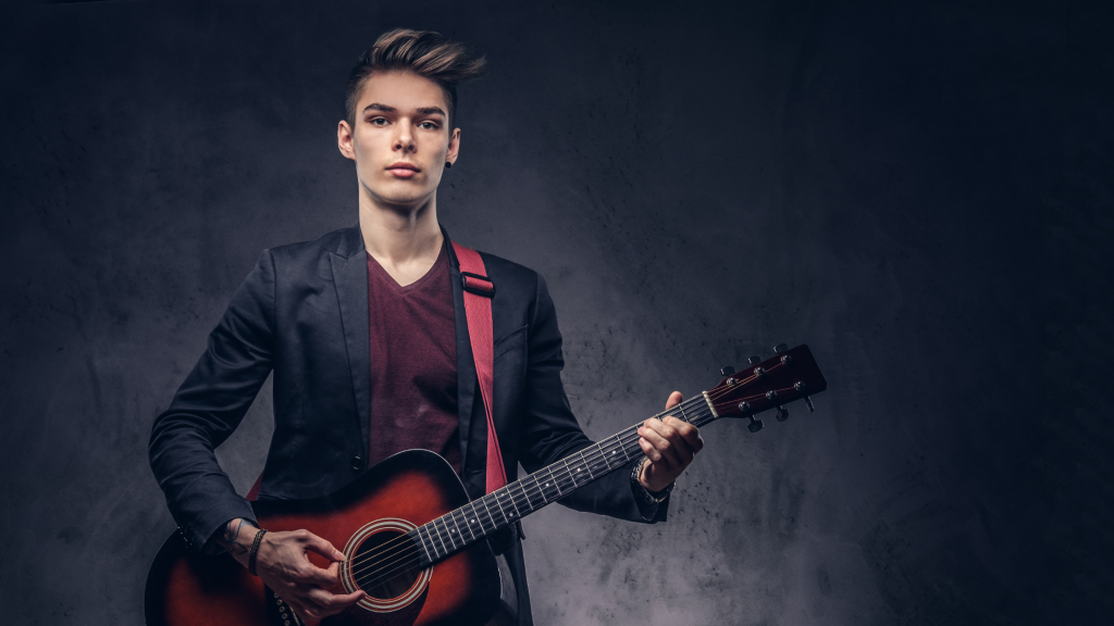Does playing guitar take talent - guitar player