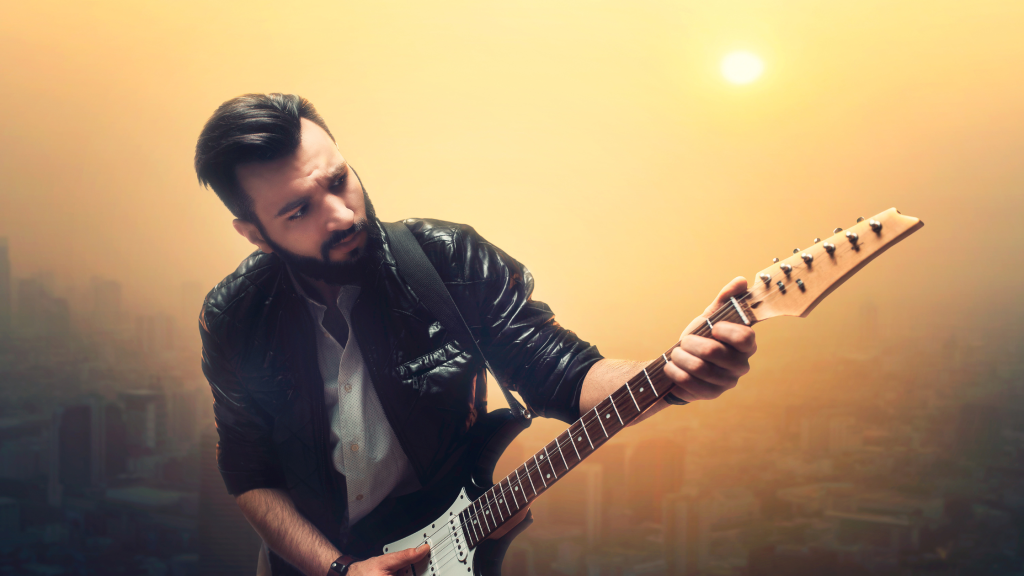 What Happens If You Practice Guitar 2 Hours a Day - guitar player
