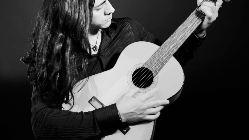 Spanish guitar player
