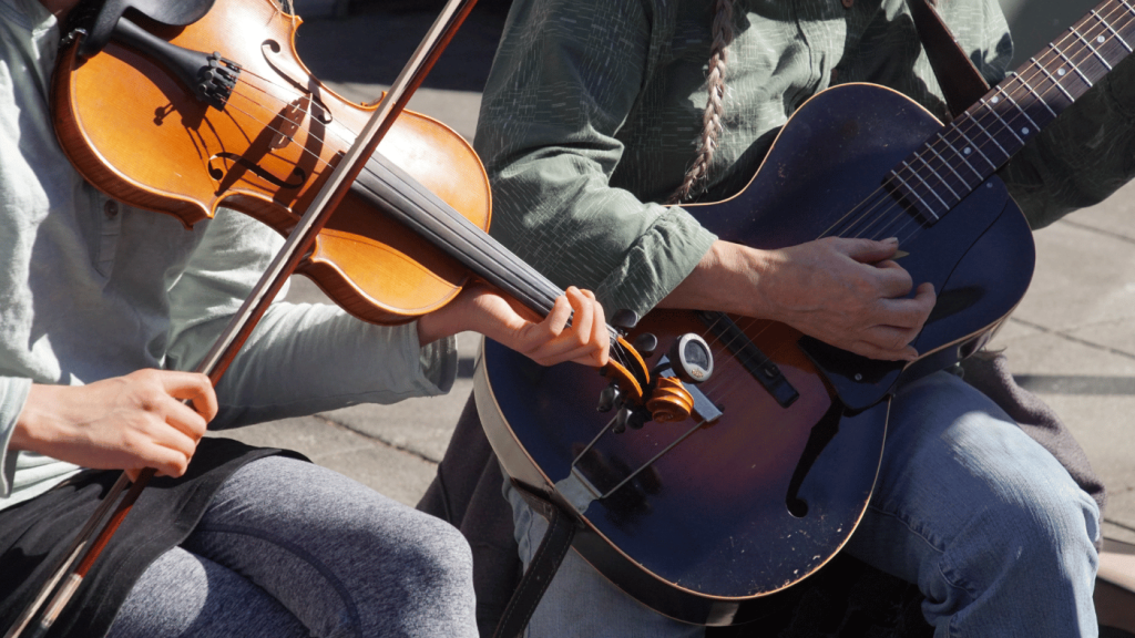 Which is harder violin or guitar violin and guitar player