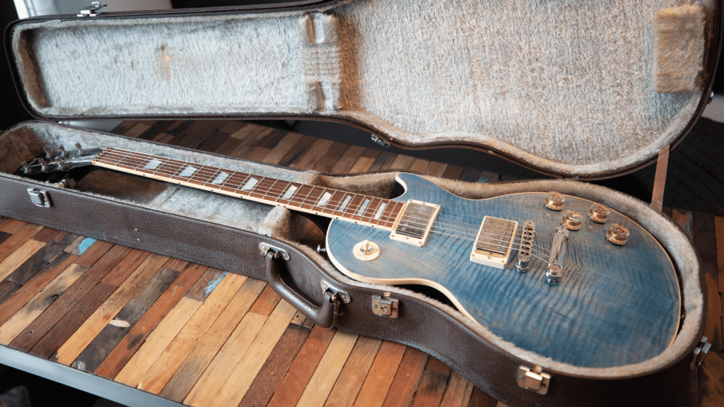 Les Paul Guitar in a case