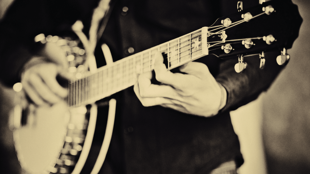 Banjo player